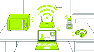 Objetos y paredes que afectan la señal WiFi dentro de una vivienda